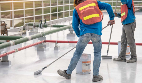 roof coating slider